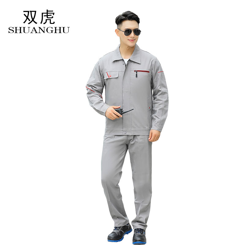 cotton spring and autumn work clothes